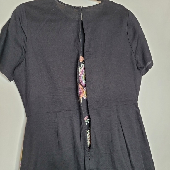 Black Asos Colorful Paisley Print Dress - Picture 11 of 15